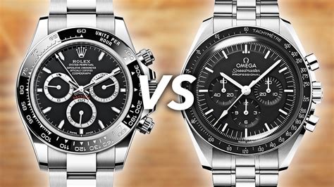 omega speedmaster vs rolex|rolex vs omega reddit.